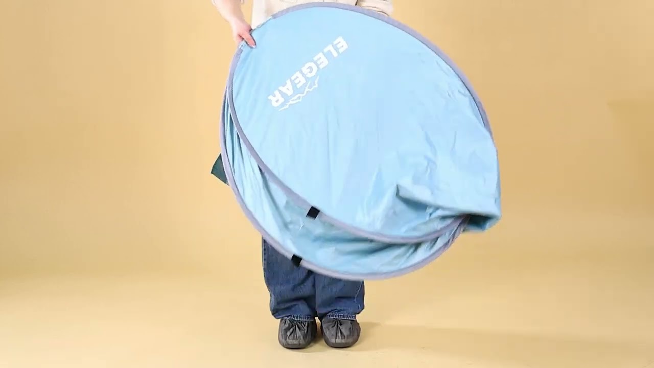 pop up baby beach tent Operation Video