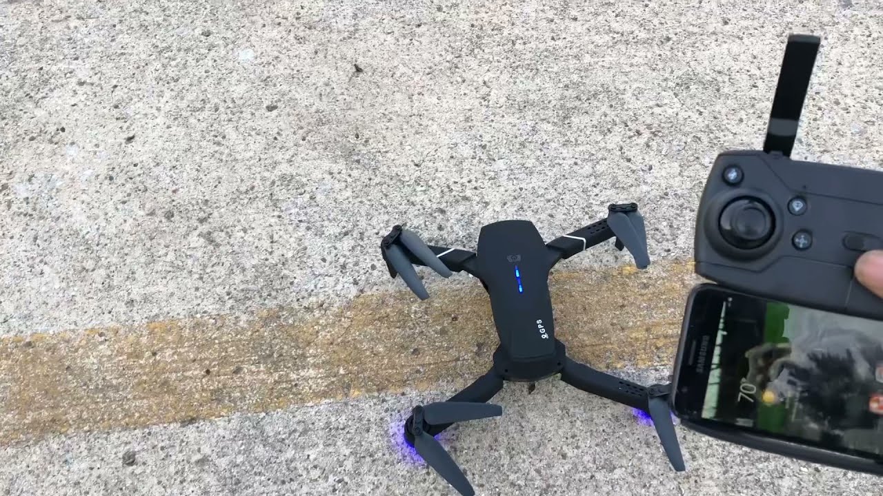 Eachine E520S - First Flight(World’s Cheapest GPS Drone)