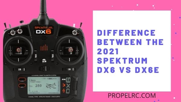 Spektrum DX6 vs DX6e