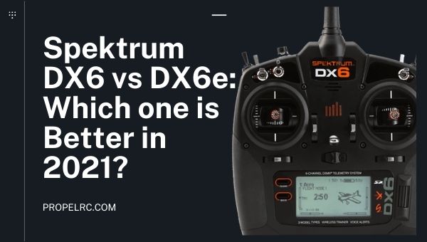 Spektrum DX6 vs DX6e