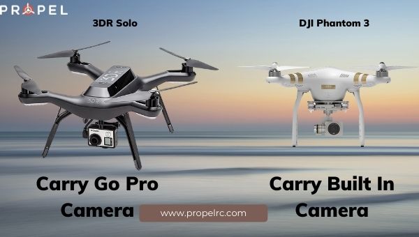 3DR Solo vs DJI Phantom 3 camera quality