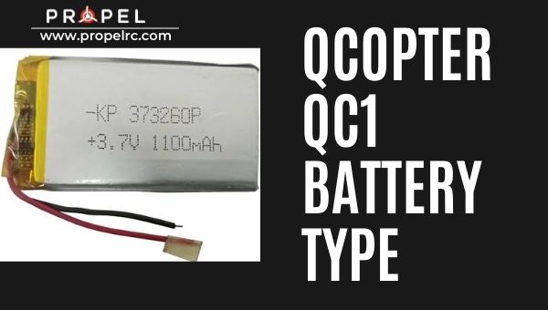 Tipo de batería QCopter QC1