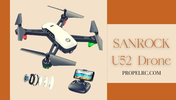 SANROCK U52 Drone: Drones under 250 grams