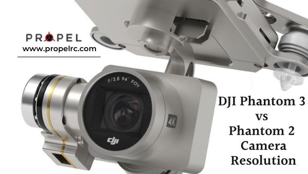 Resolución de la cámara DJI Phantom 3 vs Phantom 2