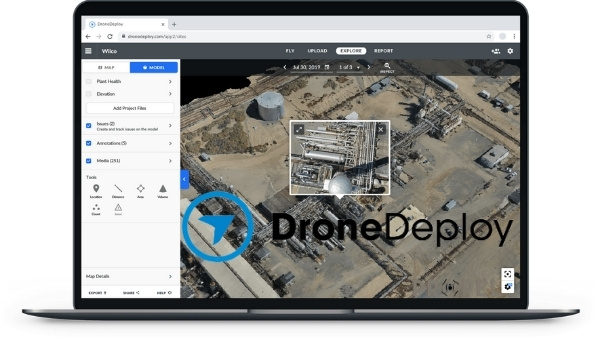 Logiciel de cartographie par drone