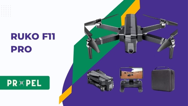 best foldable drones: Ruko F11 Pro