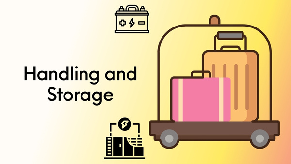 Handling and Storage of Drone Batteries