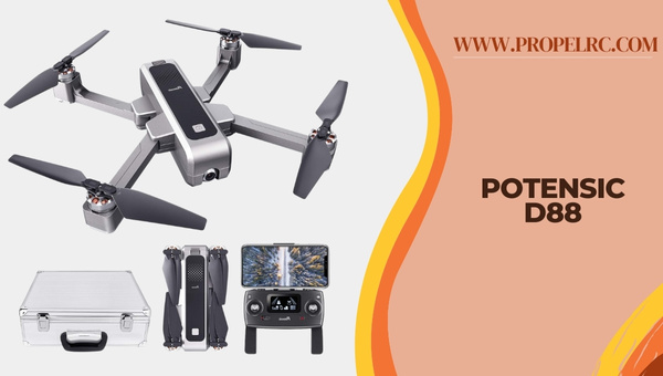 best foldable drones: Potensic D88