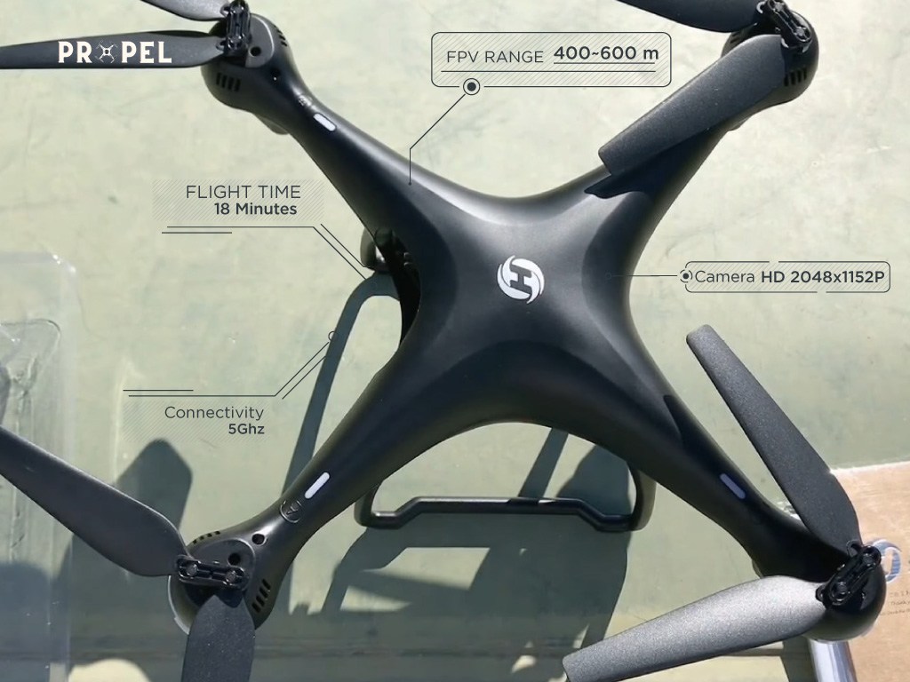 HS100 GPS Drone with 2K Camera