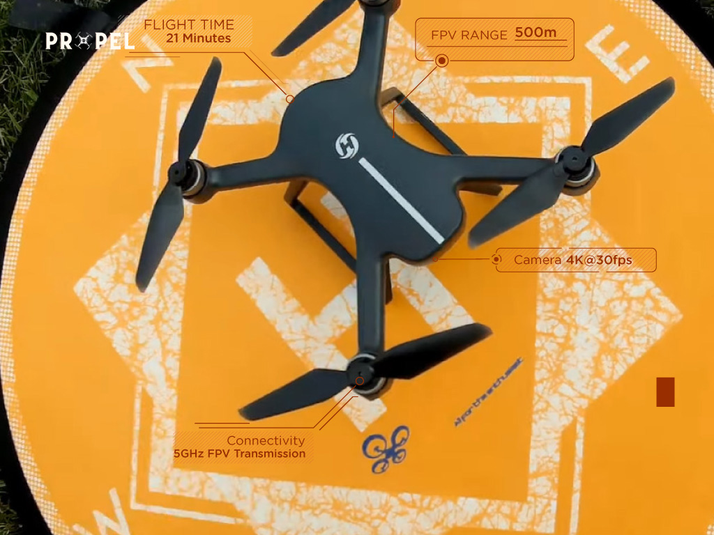 Best Drones Under $400: Holy Stone HS700E
