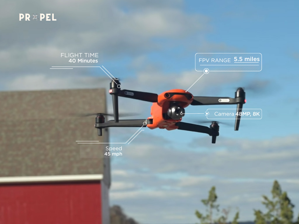 5 Best Return to Home Drones: Autel Robotics EVO II