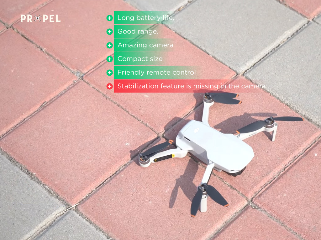 Melhores Drones com menos de 250 gramas: DJI Mini 2