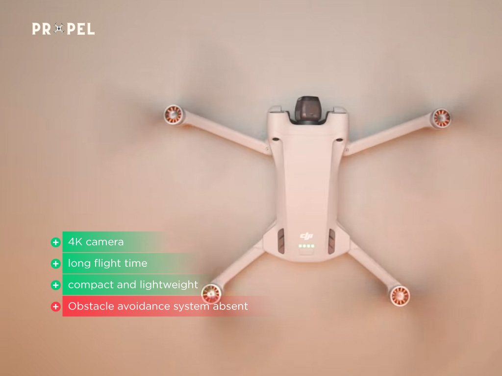 Les meilleurs drones de moins de 250 grammes : DJI Mini 3 Pro