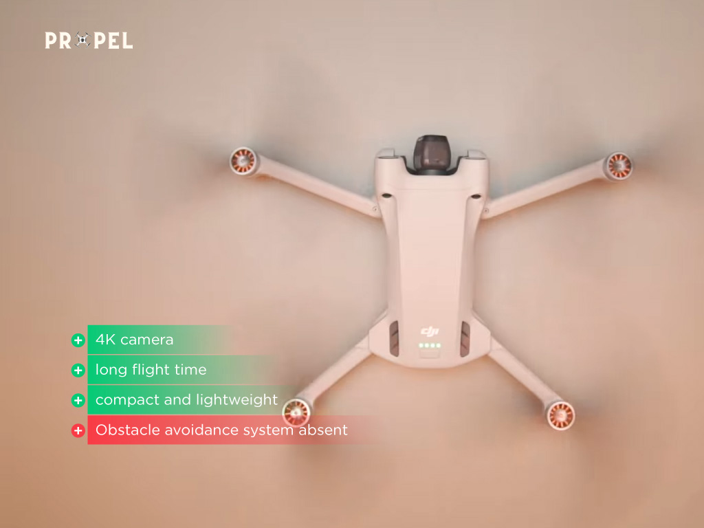 El mejor dron en modo sin cabeza