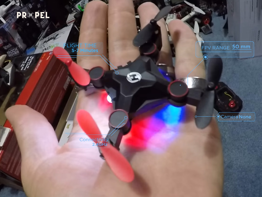 Los mejores mini drones: HS190 Super Mini Drone Plegable