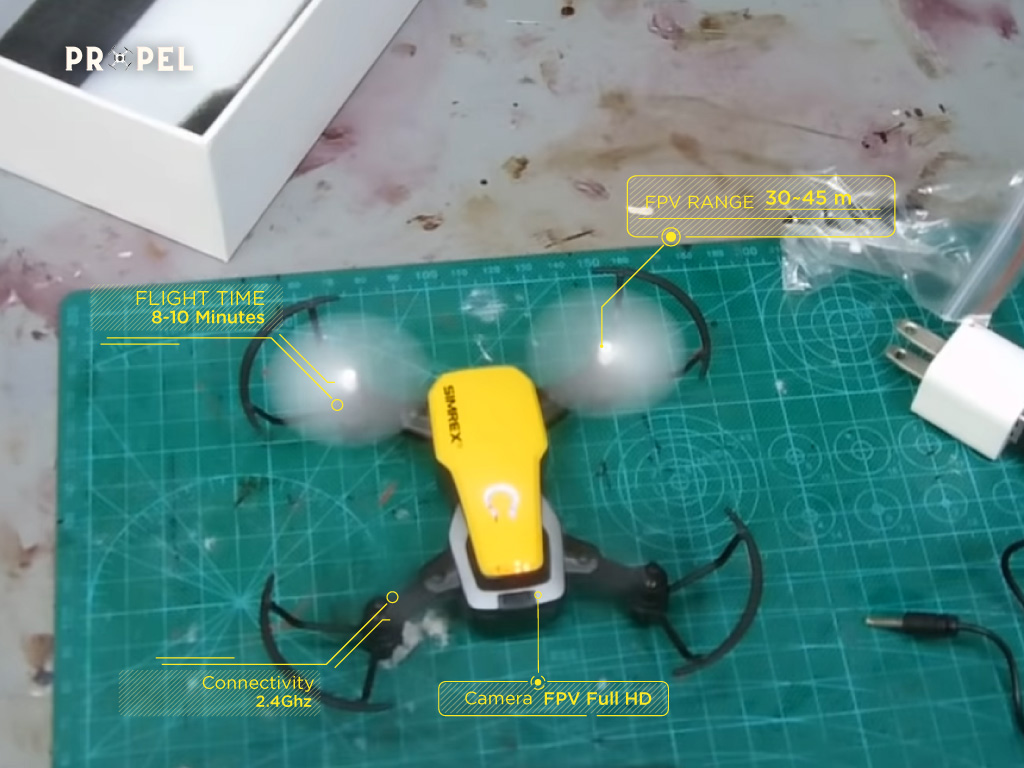 Лучшие мини-дроны: Simrex X300 Mini Drone