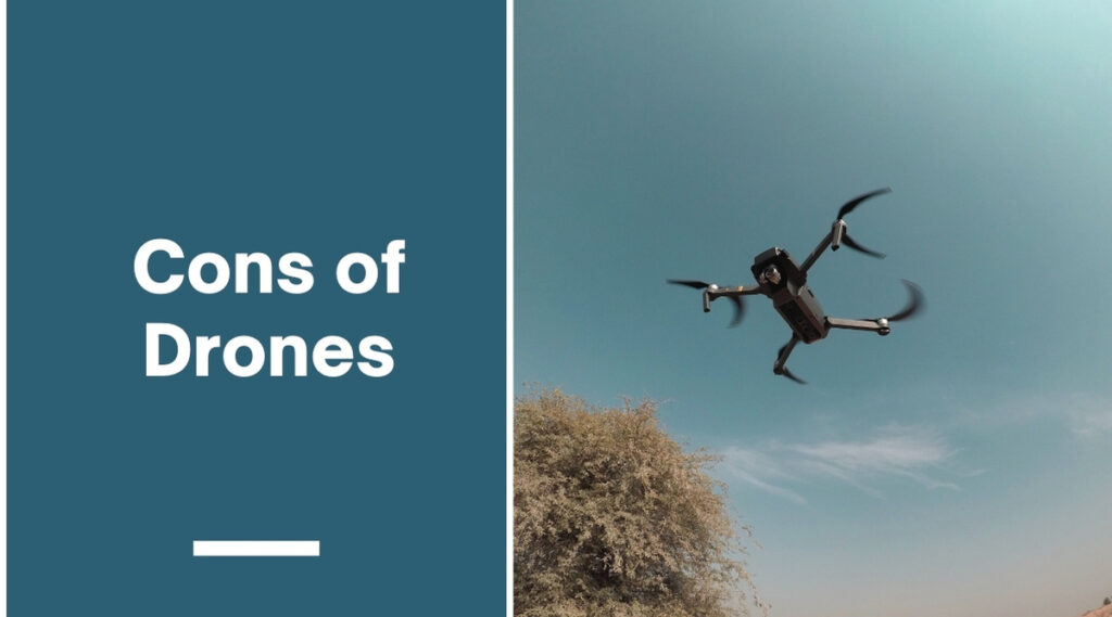 Contras de los drones