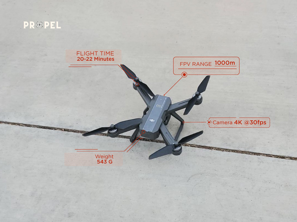deerc d15 drone battery