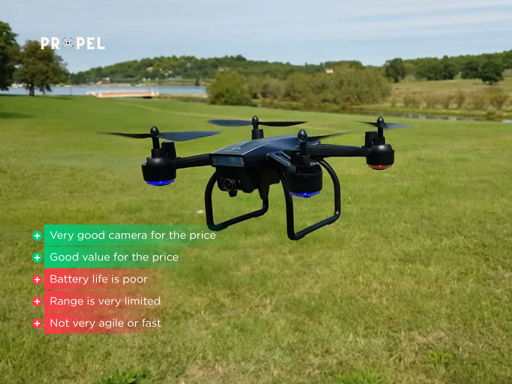 DEERC D10 Drone Review