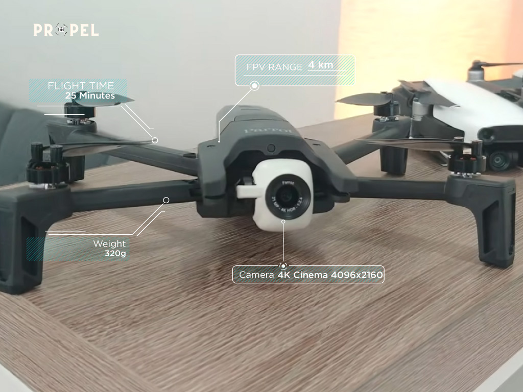 5 Best Return to Home Drones: Parrot Anafi FPV