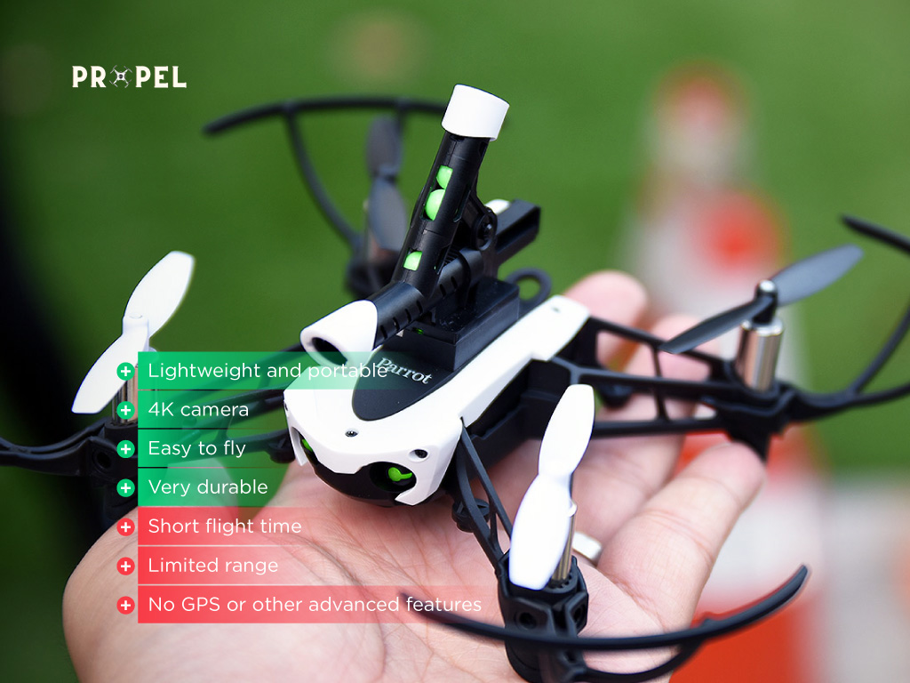 Los mejores drones loro: Parrot Mambo