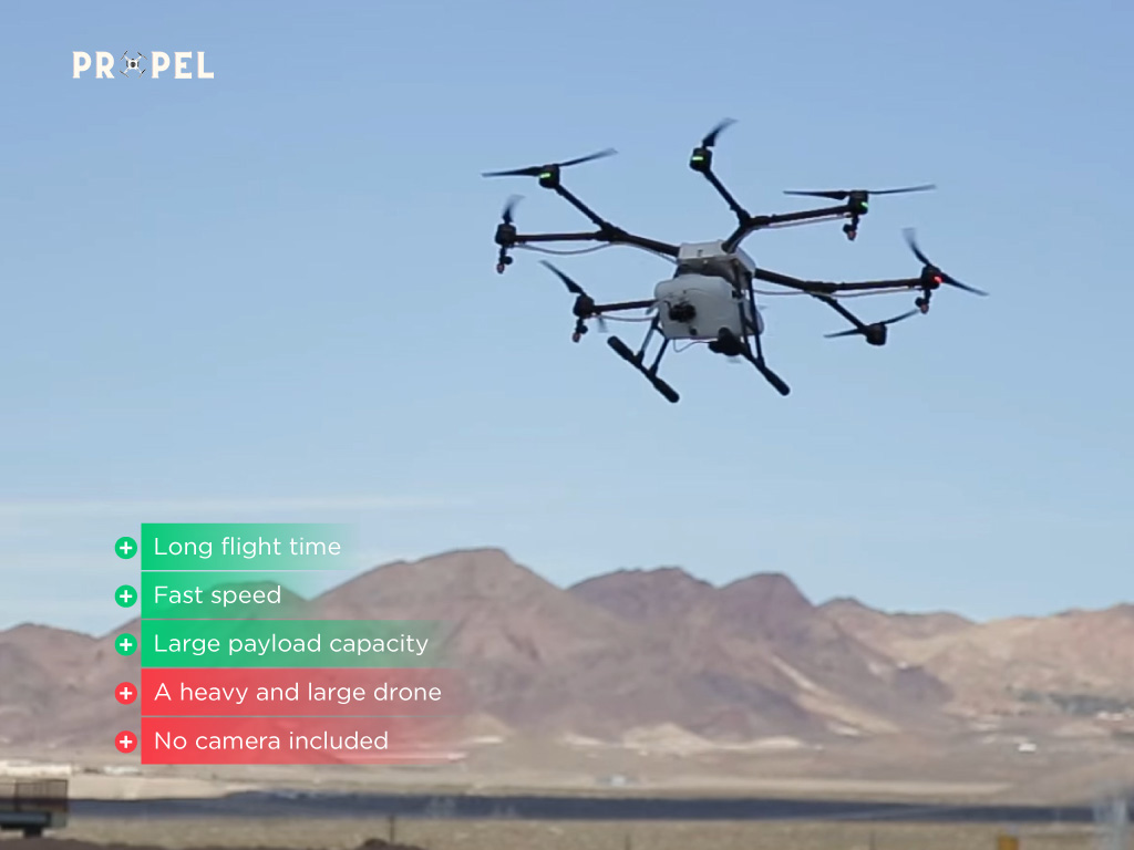 Drones pour applications agricoles