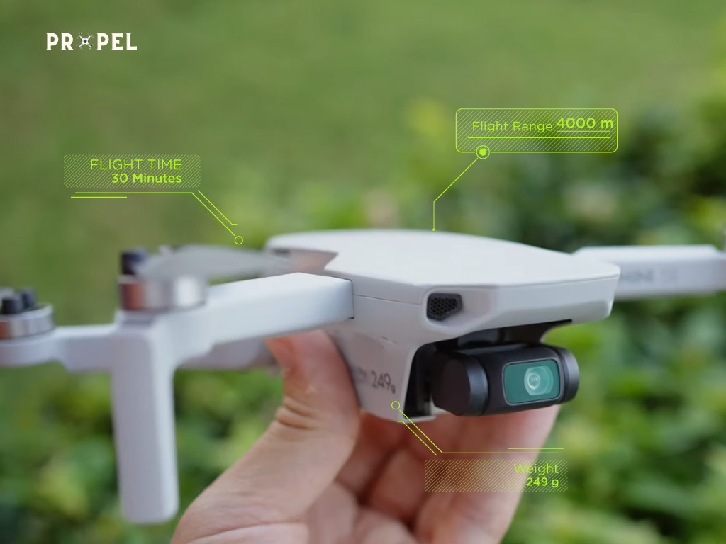 Los mejores drones por debajo de $300: DJI Mini SE
