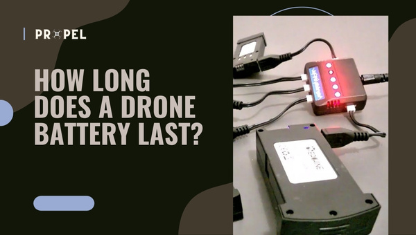 Tempo de carregamento da bateria do drone