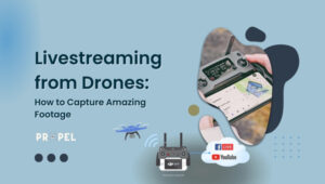 live stream drone footage