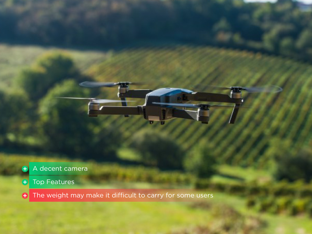 Los mejores drones loro: Parrot Bluegrass