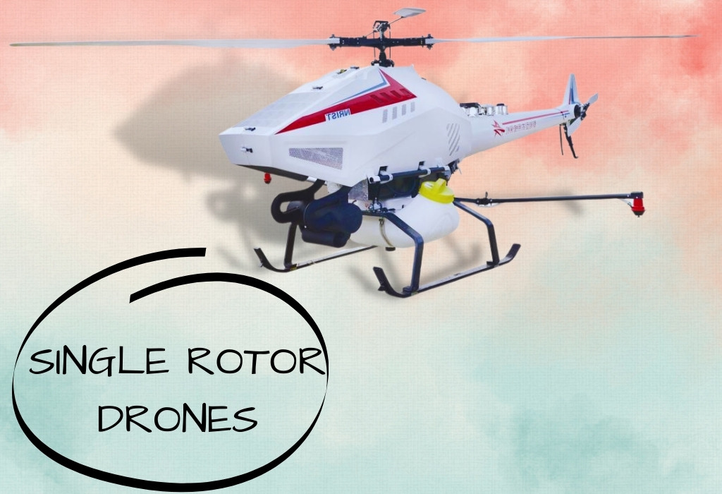Однороторные дроны