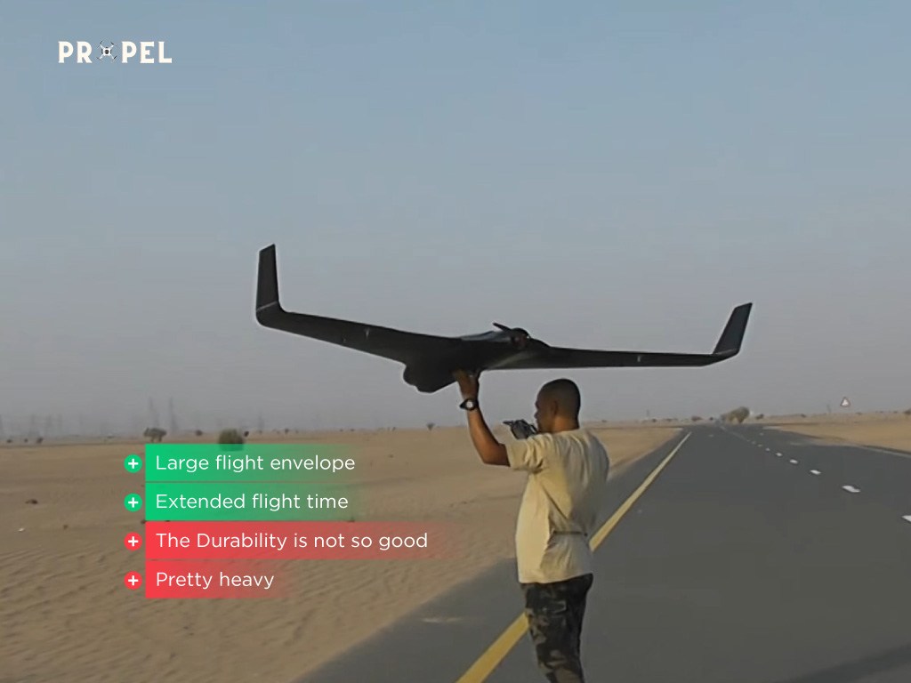 Fixed wing drone