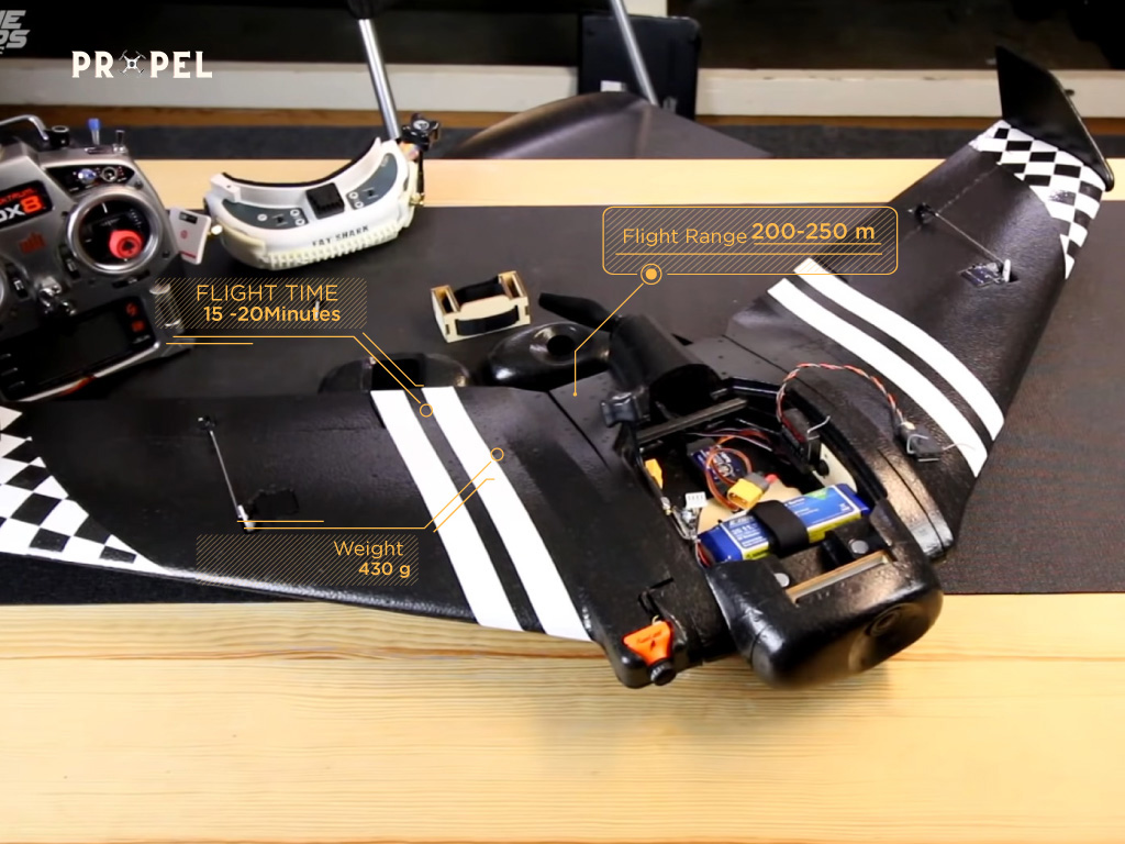 Fixed wing drone