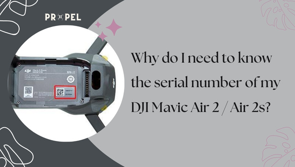 Numéro de série du DJI Air 2s