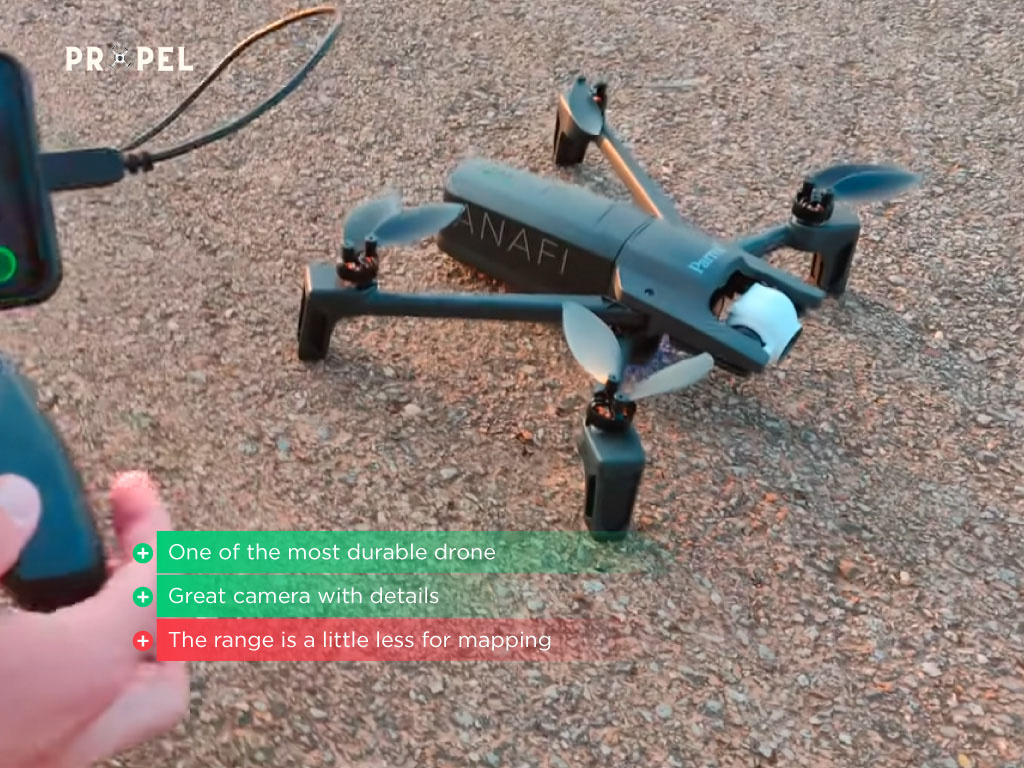 Meilleur drone perroquet : Parrot Anafi