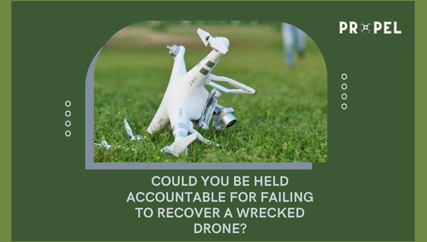 Importanza del recupero di un drone precipitato