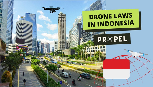 Leyes de drones en Indonesia