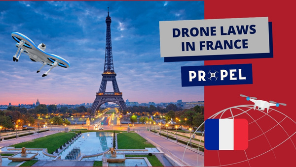 Drohnengesetze in Frankreich