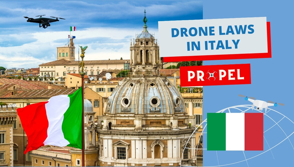 Lois sur les drones en Italie