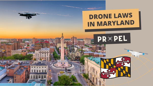 Leis sobre drones em Maryland