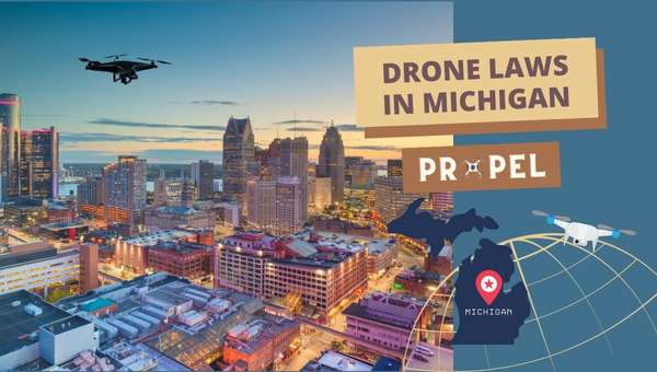 Leyes sobre drones en Michigan