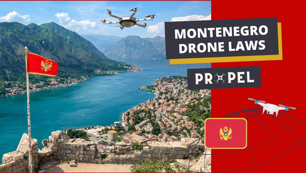 Leggi sui droni in Montenegro