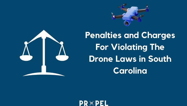 Sanciones y cargos por violar las leyes de drones en Carolina del Sur