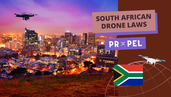 Legislación sobre drones en Sudáfrica