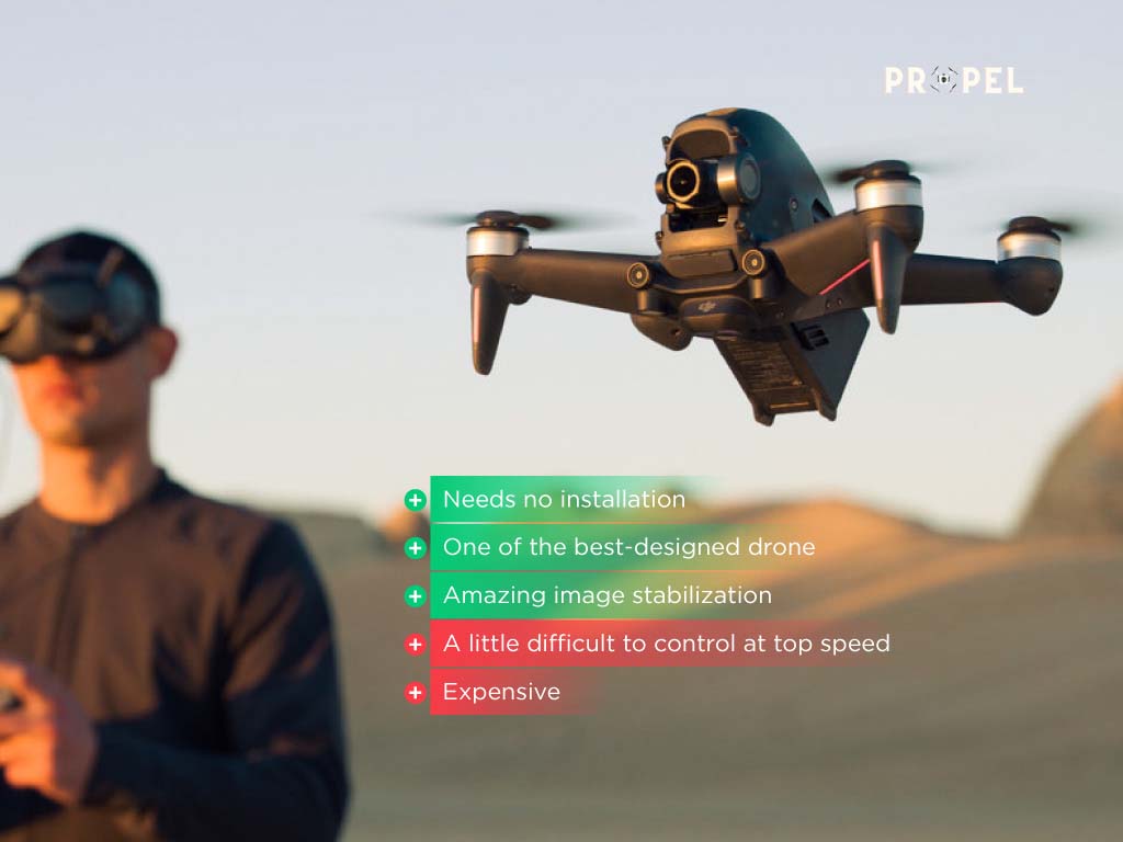 DJI FPV drone brings breakneck flight speeds at a cinematic 4K 120fps