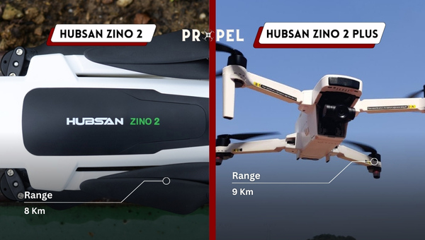 Hubsan Zino 2 vs. Zino 2 Plus