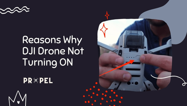 Razones por las que el dron DJI no se enciende