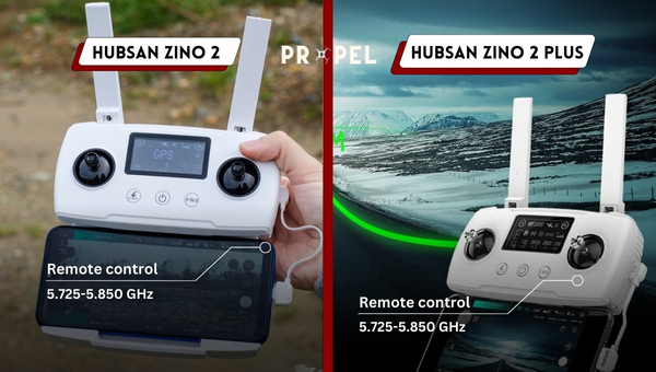 Hubsan Zino 2 против Zino 2 Plus