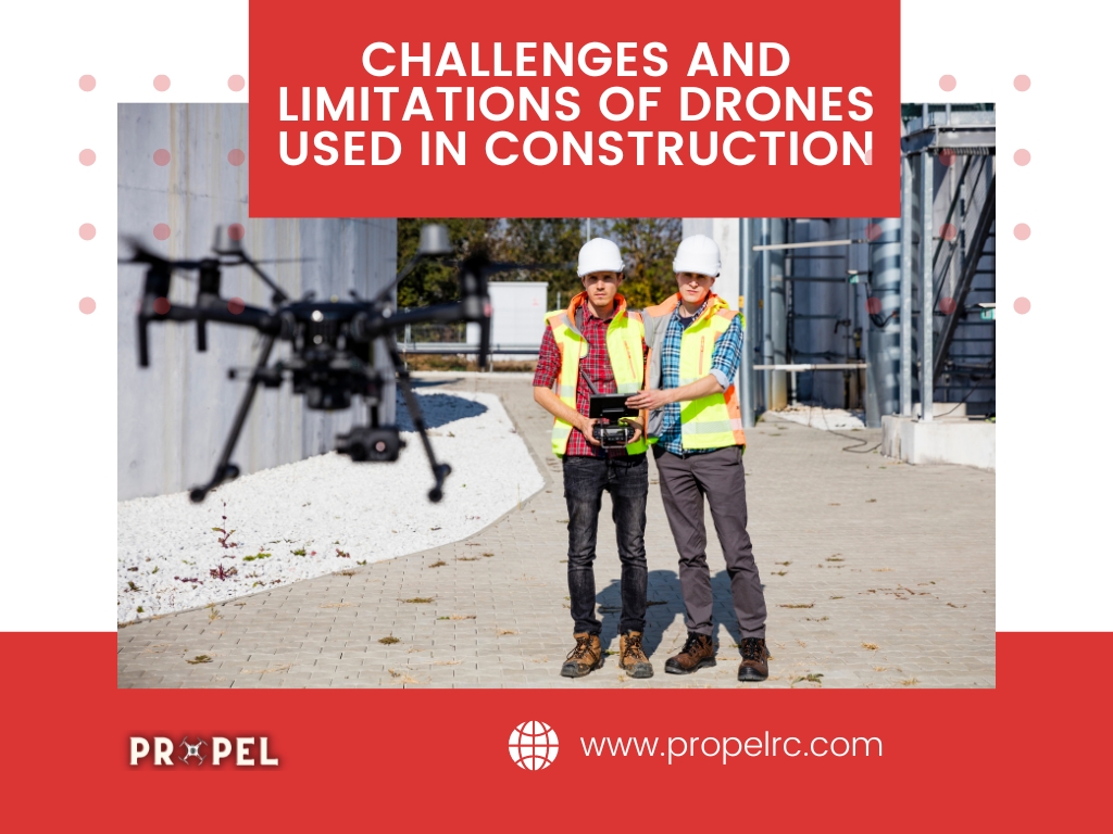 Challenges and Limitations of Drones Used in Construction