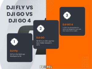 DJI Fly contre DJI GO contre DJI GO 4